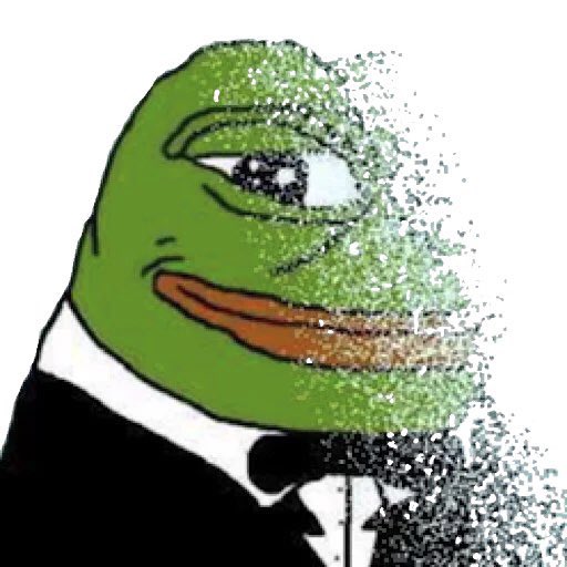 Dissolving Pepe